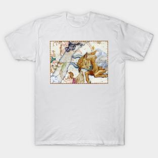 Taurus the bull astrological art T-Shirt